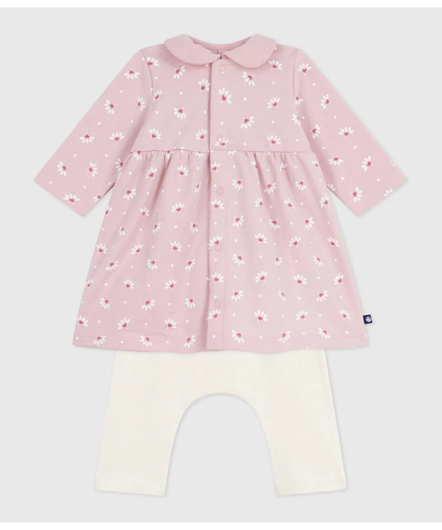 Детский комплект PETIT BATEAU: платье и леггинсы — фото 3