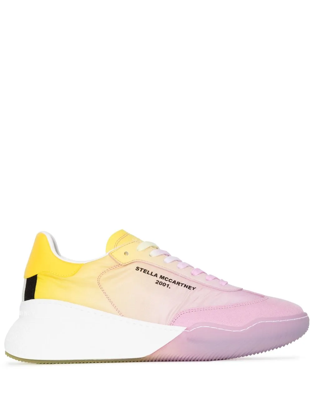 Кроссовки Loop на шнуровке STELLA MCCARTNEY, розовый