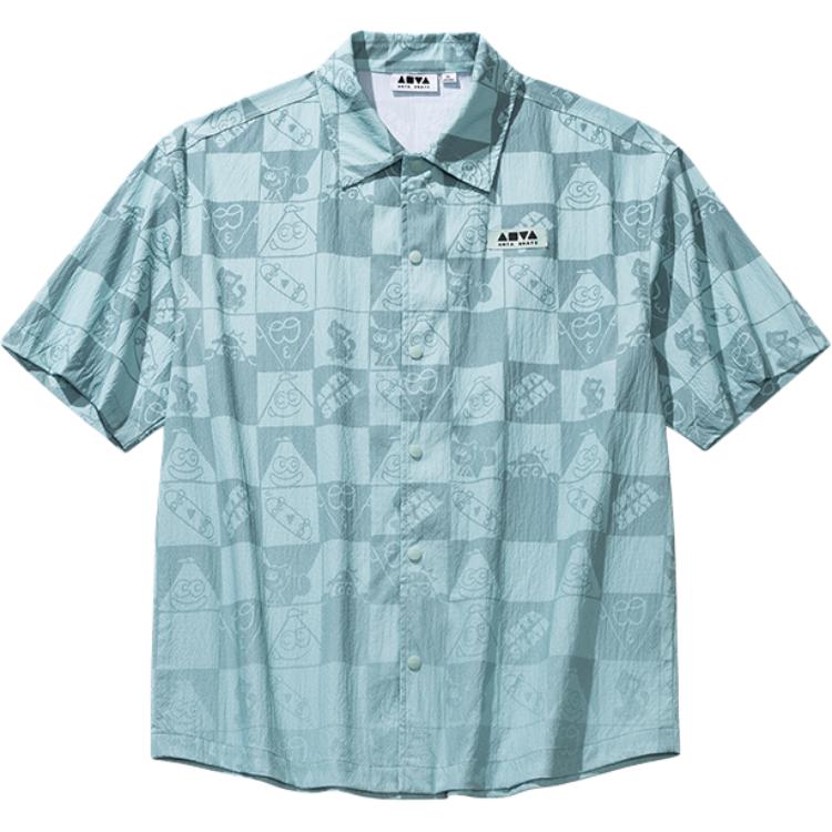 

ANTA Рубашка Life Collection Unisex Sky Blue/All Over Print