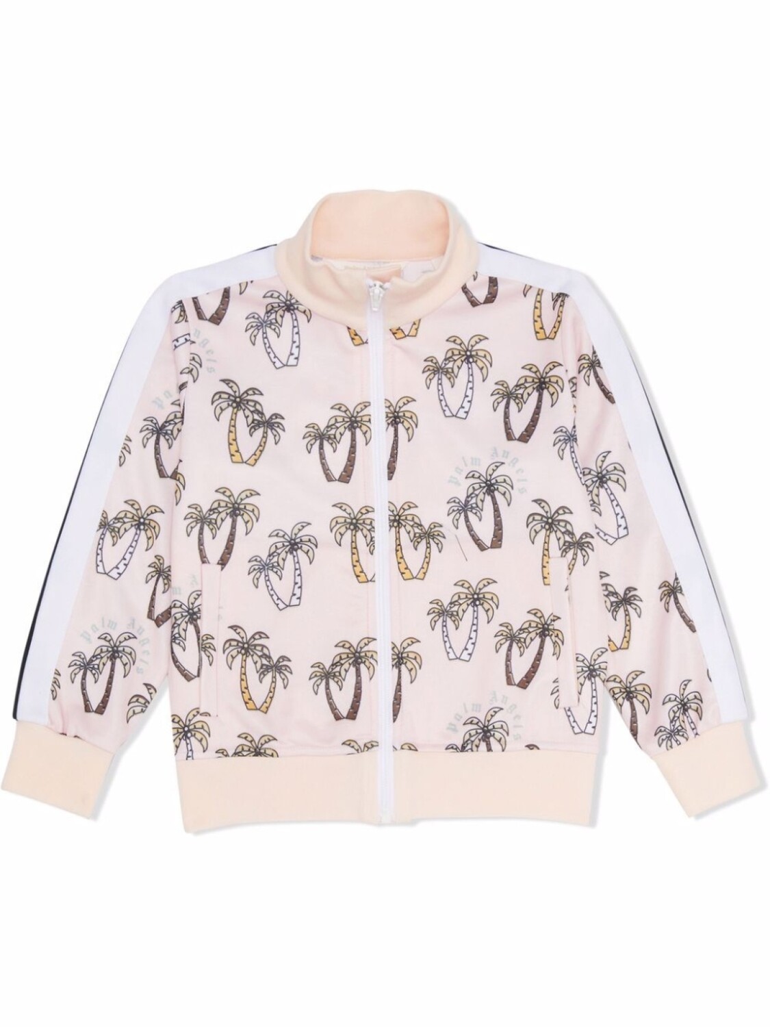 

Спортивная куртка с принтом Palm Angels Kids, розовый