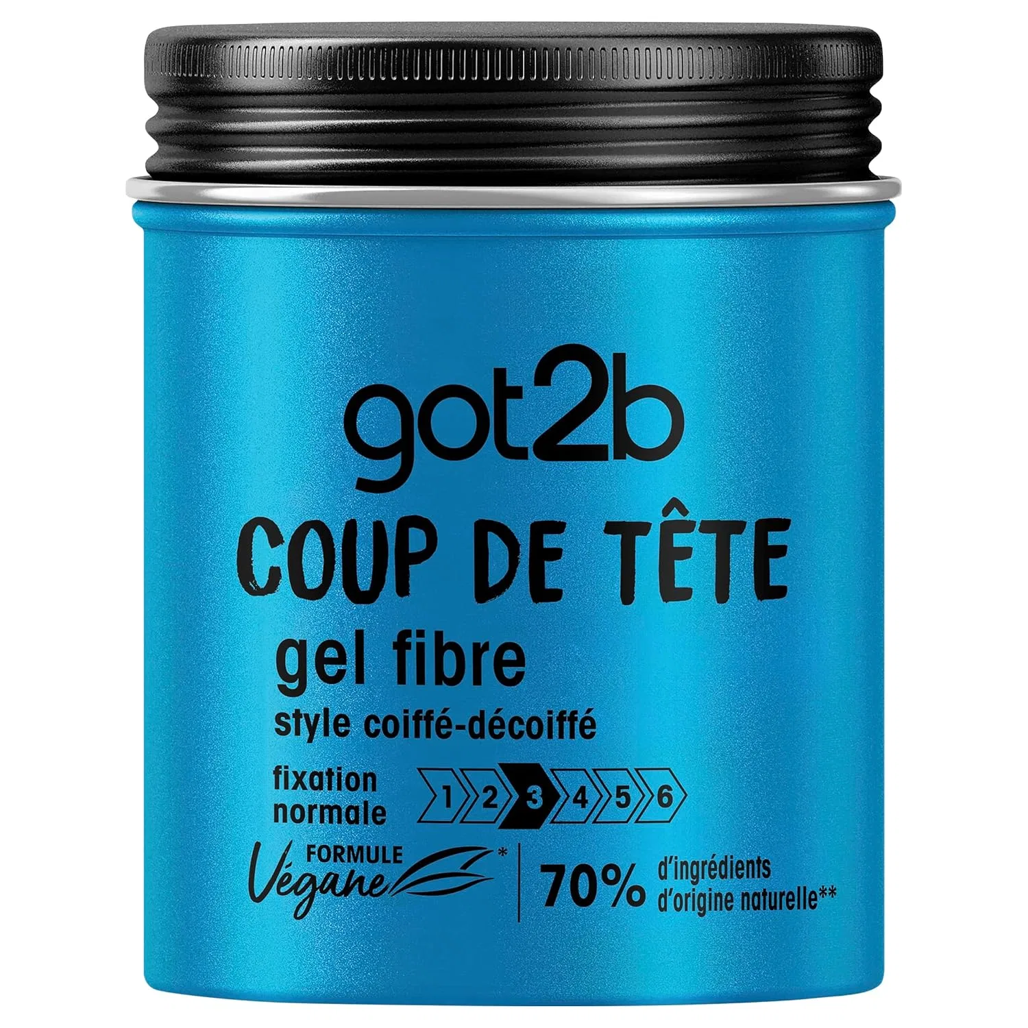 Мужской гель для укладки волос «Got2b Fibre Gel» от Schwarzkopf, 3 упаковки по 100 мл Got2B — фото 2