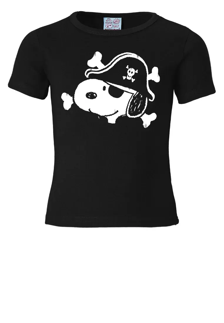 

Logoshirt Футболка "Снупи" с милым принтом, черный