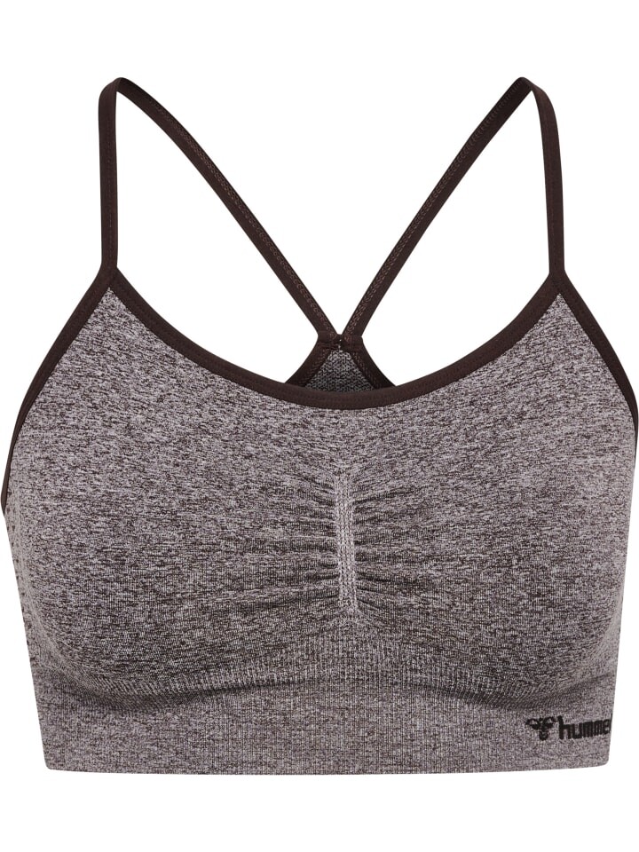 

Спортивная футболка Hummel S/L Hmlci Yoga Damen, цвет chocolate plum melange