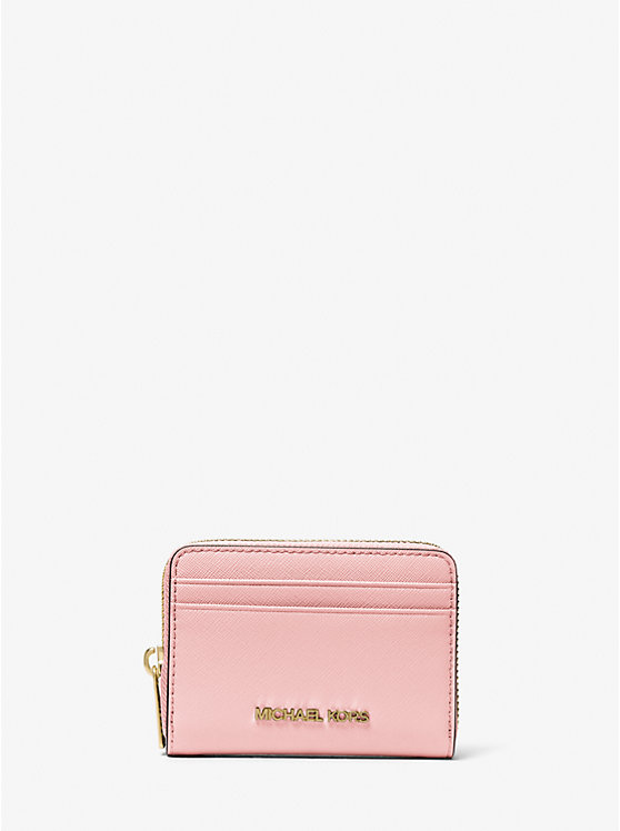 

Кошелек Jet set travel из сафьяновой кожи среднего размера Michael Kors, красный
