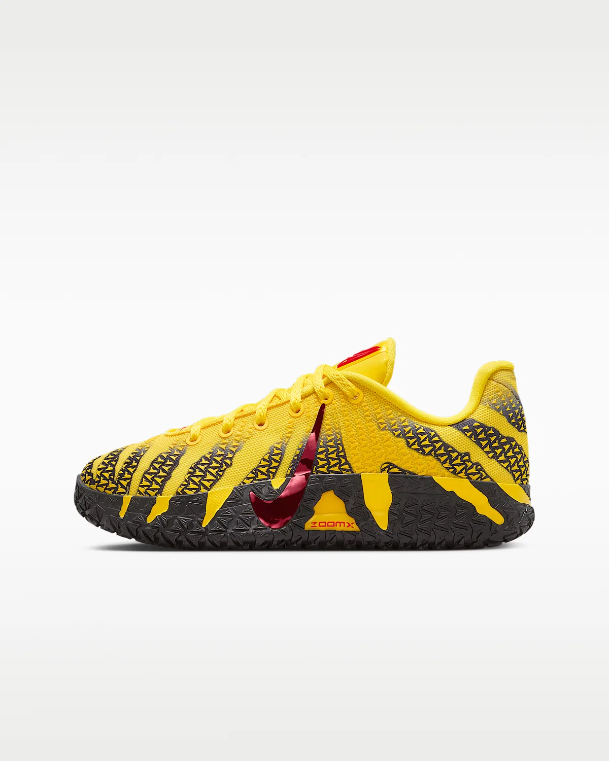 Детские баскетбольные кроссовки Ja 3, Tour Yellow/Black/University Red