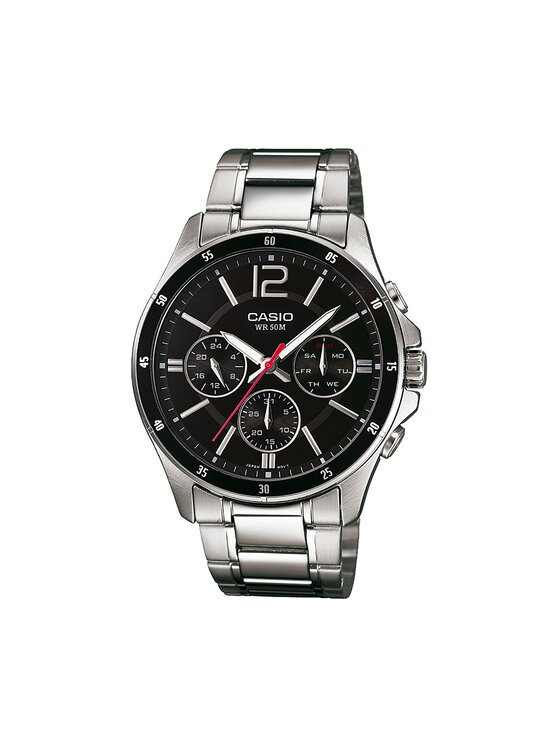 

Часы MTP-1374PD-1AVEF Casio, серебряный