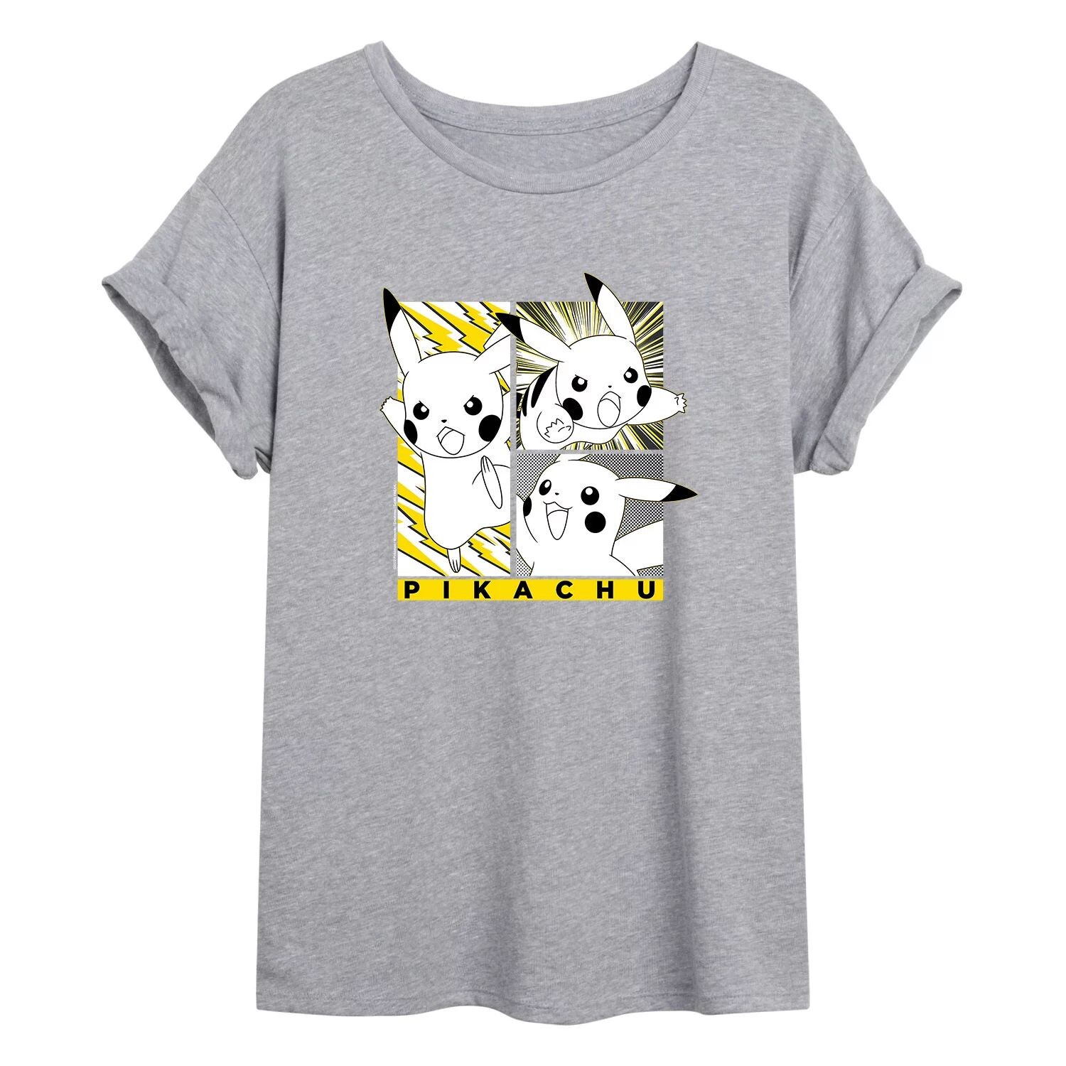 

Детская струящаяся футболка Pokémon Multi Pikachu Licensed Character