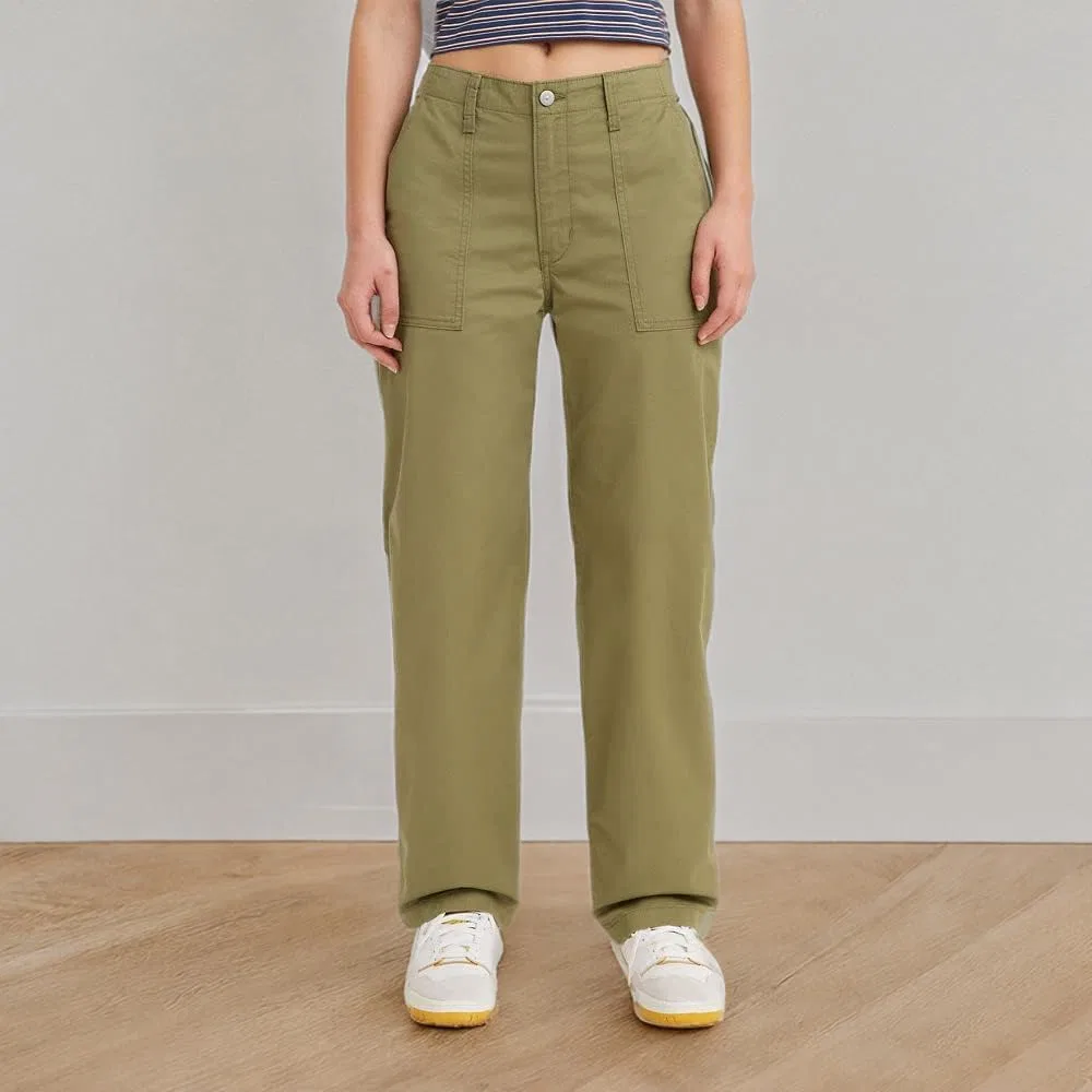 Женские джинсы Levi's '94 Baggy Utility (новые), оливковый — фото 4