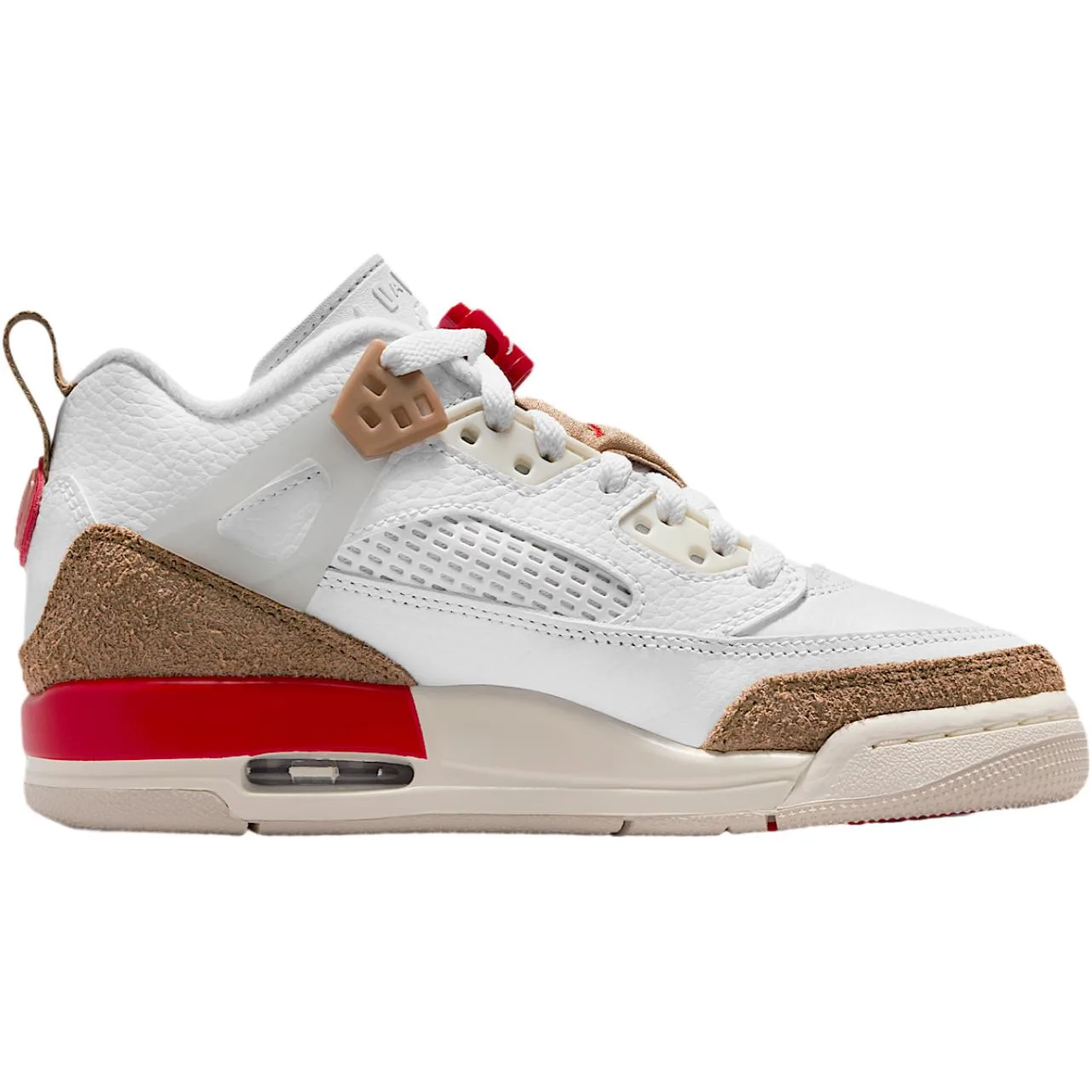Jordan Spizike Support Low top детские баскетбольные кроссовки White Umber Unisex — фото 2