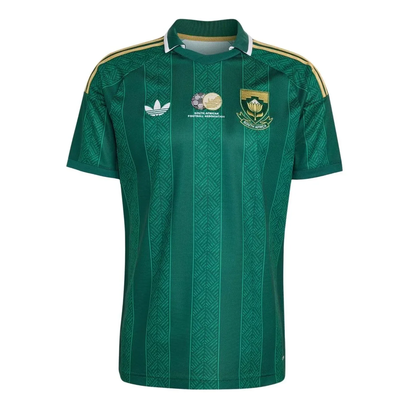 Футболка Adidas сборной Южной Африки №26, гостевая, цвет «Team Dark Green»