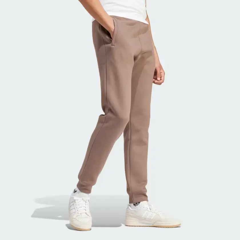 Мужские трикотажные спортивные штаны Adidas Originals, коричневый — фото 4