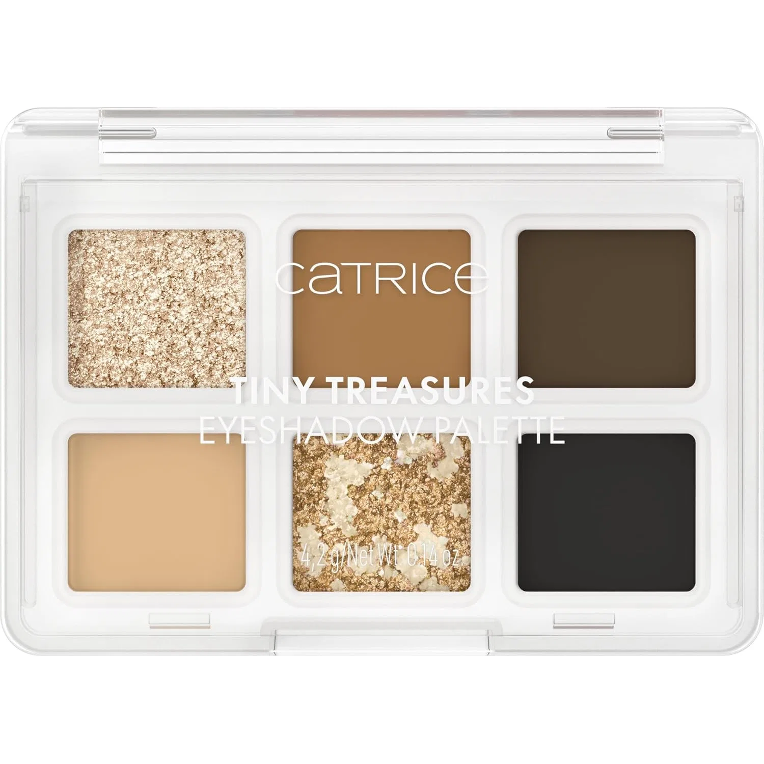 Палетка теней для век «Tiny Treasures Eyeshadow Palette» от Catrice Catrice, 010 Everyday Essentials — фото 2
