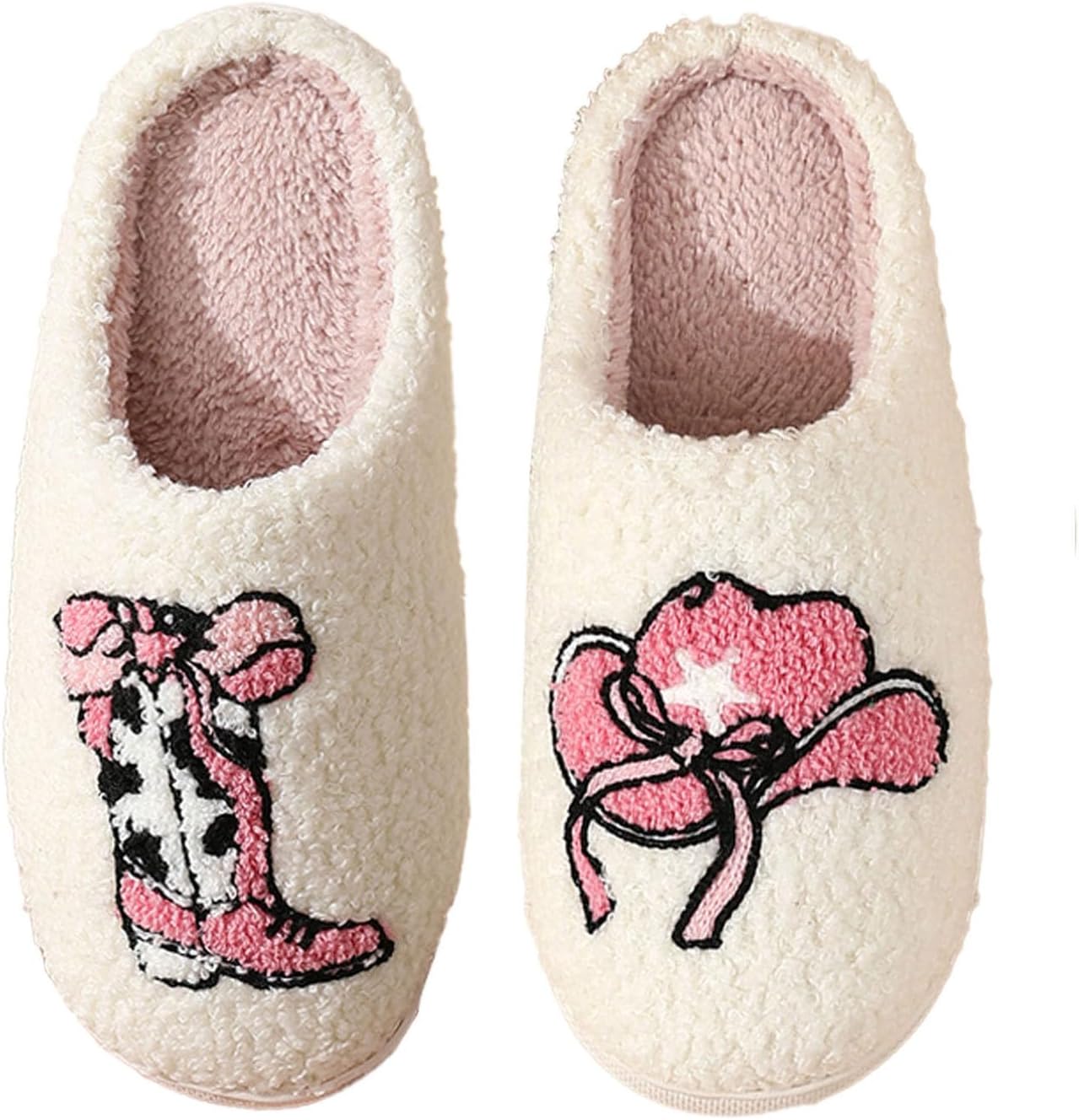 

Женские и мужские домашние тапочки с элегантным бантиком, удобные плюшевые теплые тапочки, легкие, с нескользящей подошвой, для дома и улицы Oukisam, 04 Ladies' Hat Boots