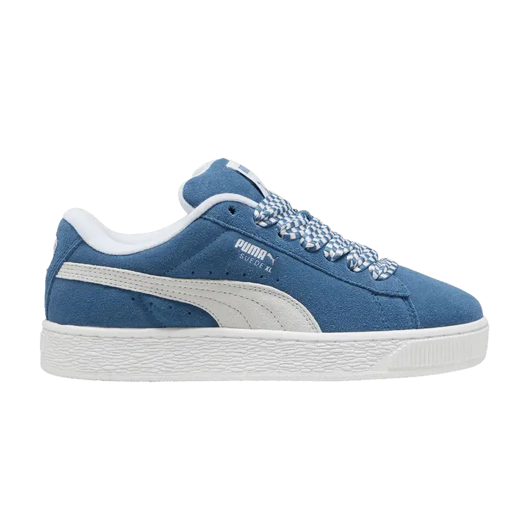 

Кроссовки Puma Wmns Suede XL Plaid Lace - Blue Horizon, синий