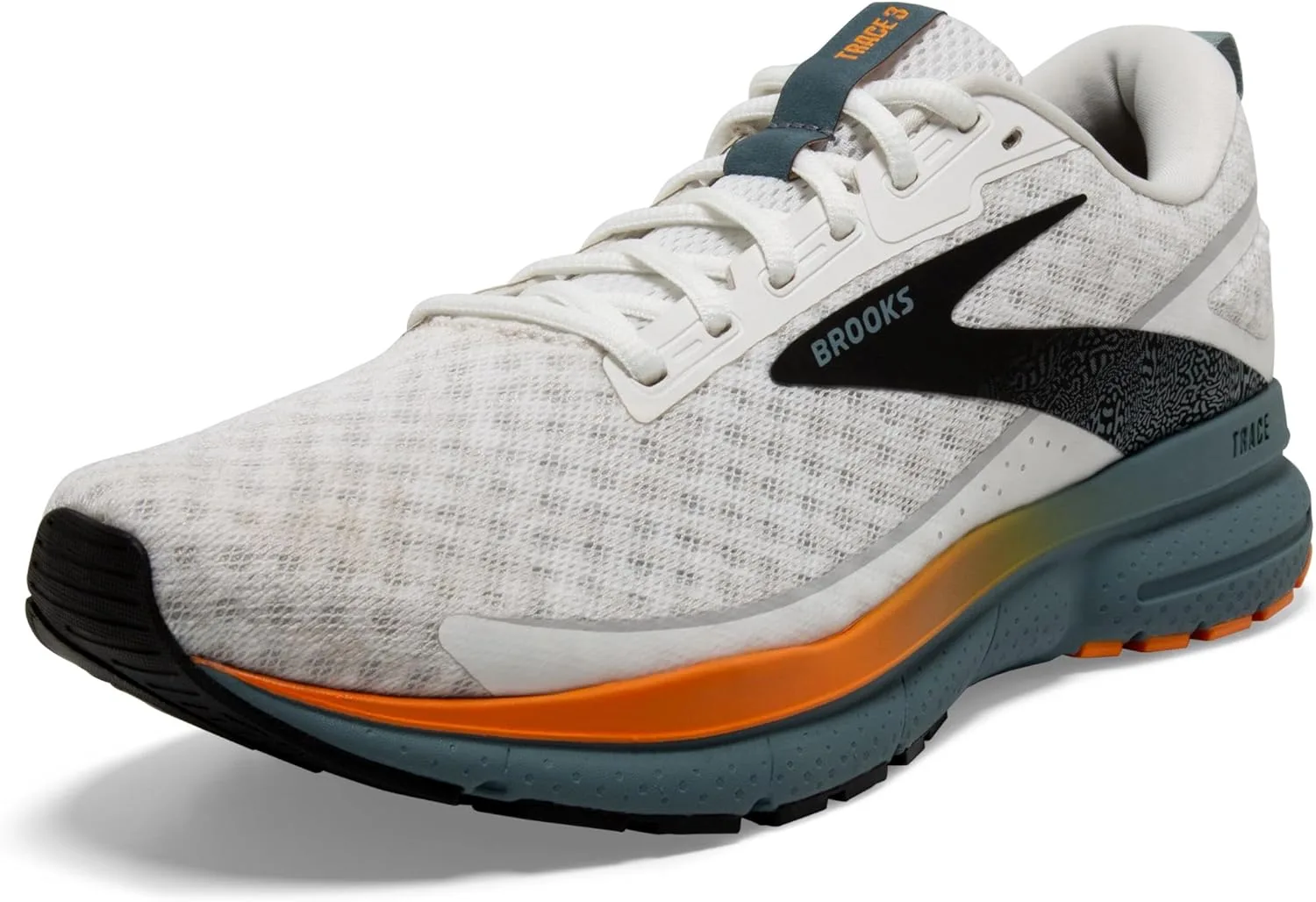 Мужские кроссовки Brooks Trace 3, белый/синий/оранжевый
