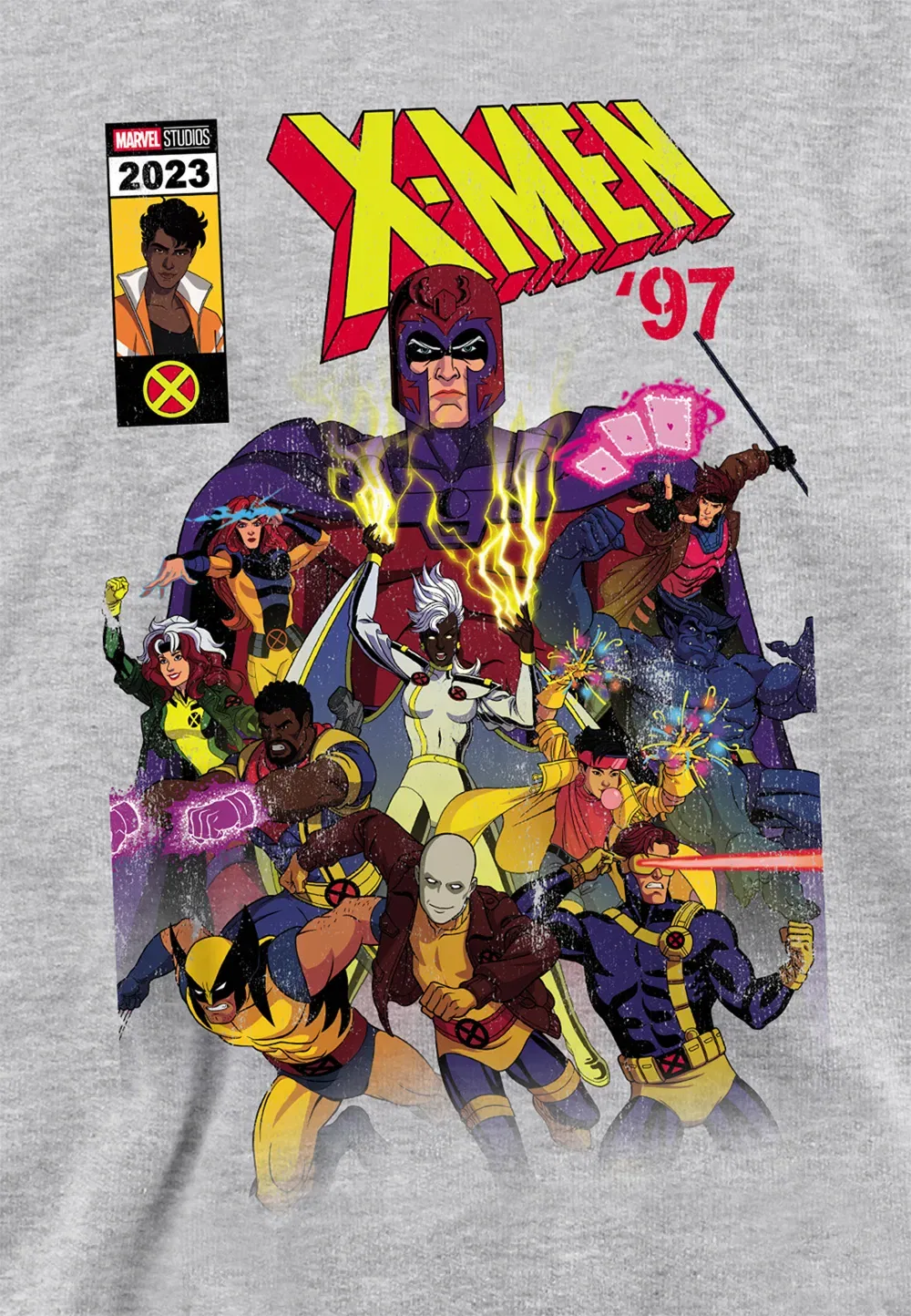Детская худи Marvel X-Men, серый — фото 2