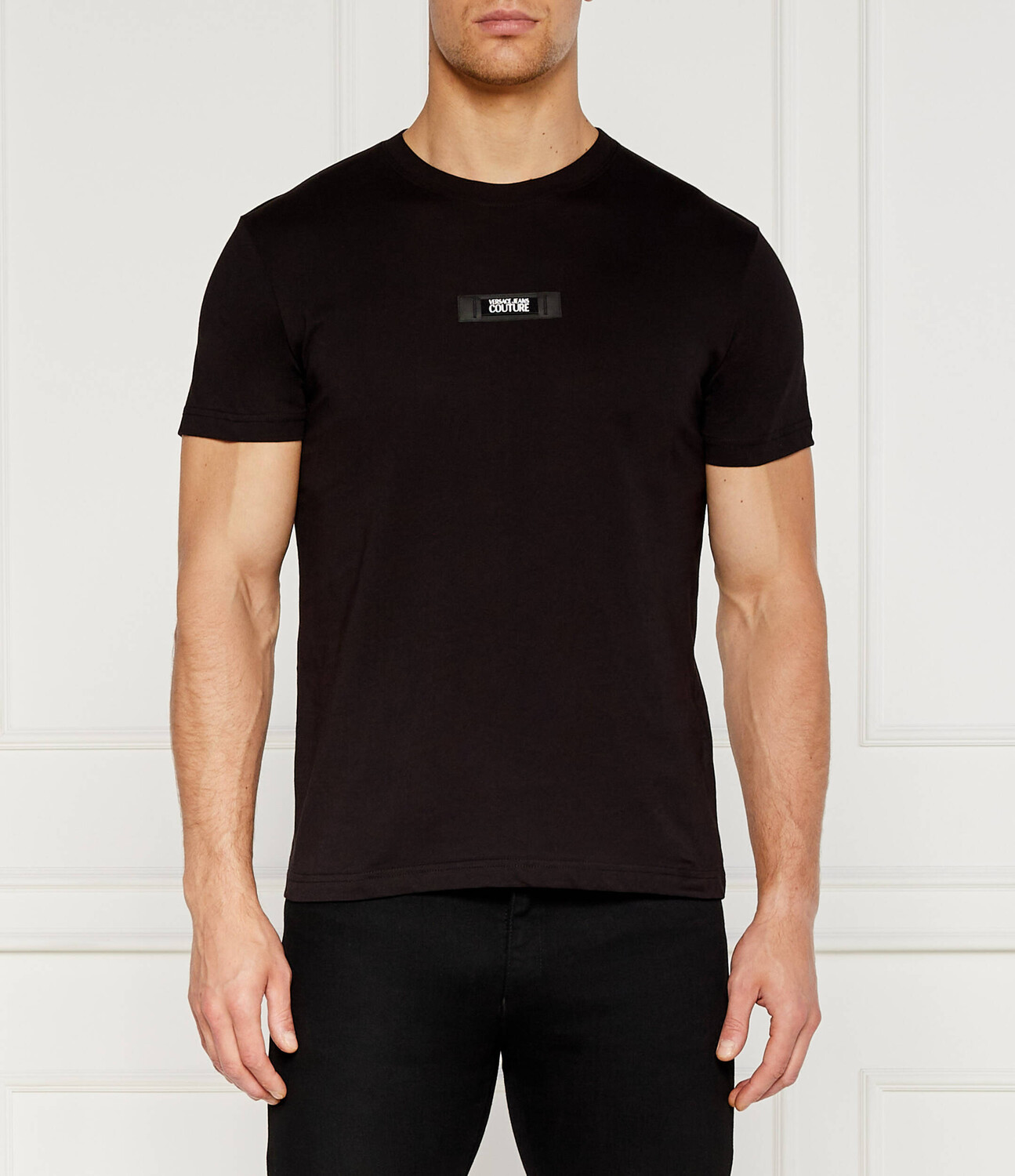 

Футболка Versace Jeans Couture Slim Fit, черный