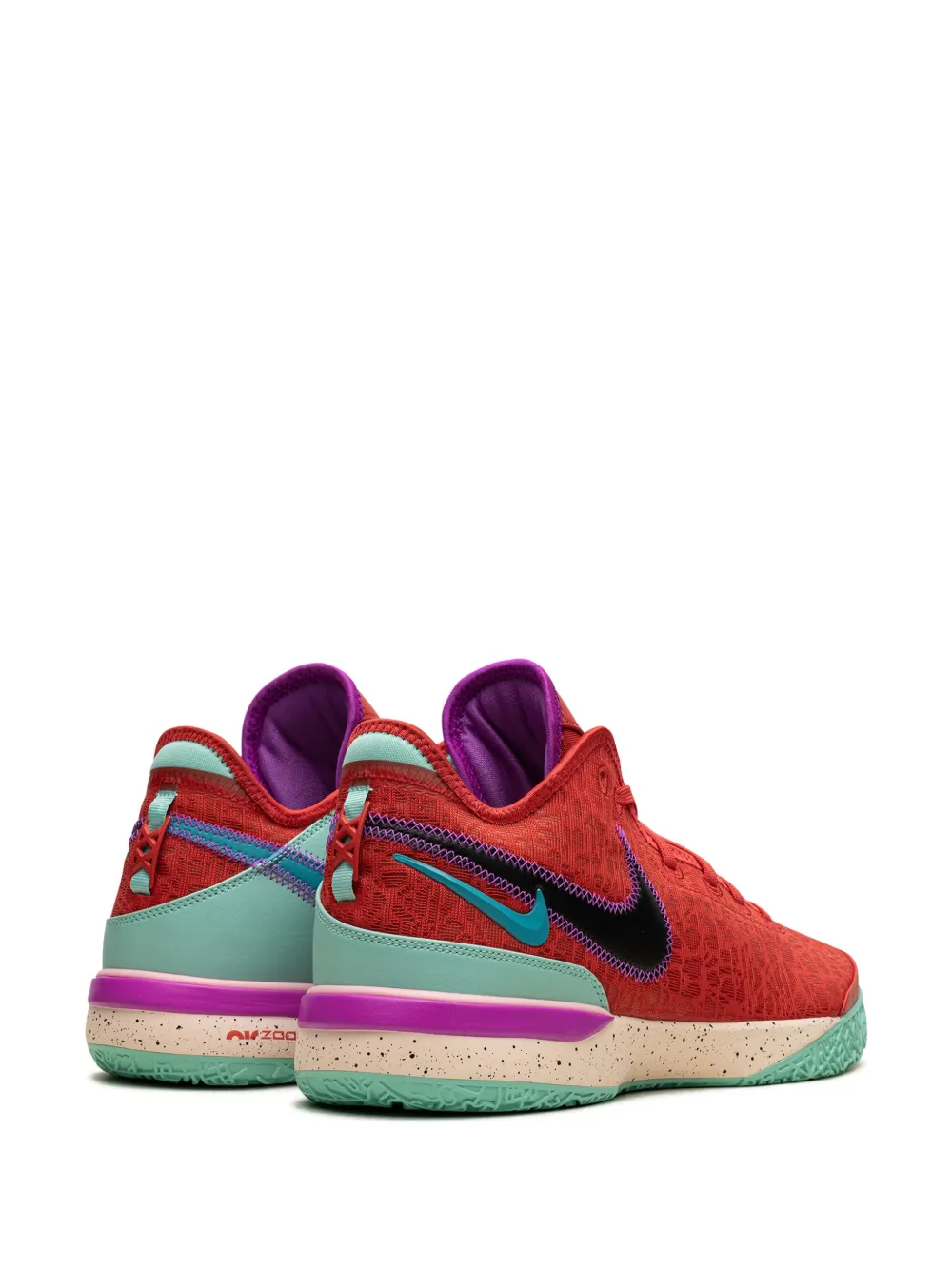 Кроссовки LeBron NXXT Gen Track Red Nike, красный — фото 3