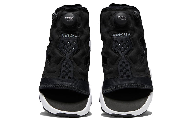 Сандалии (WMNS) Reebok Instapump fury Sports sandals 'Black White', черный — фото 4