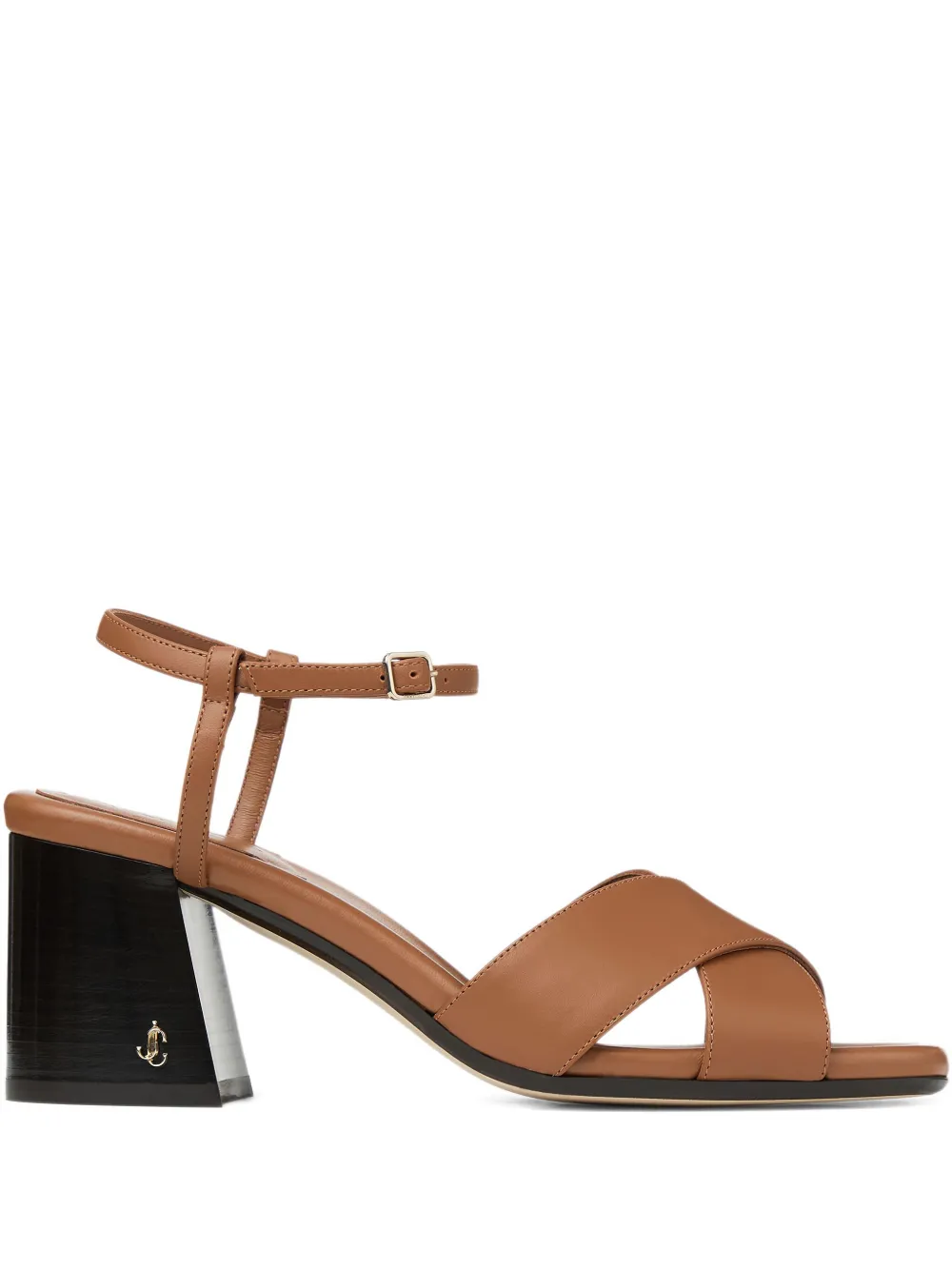 Босоножки Valla 65 JIMMY CHOO, коричневый