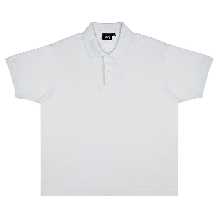 

Поло Stussy Classic Piqué Polo, Off White