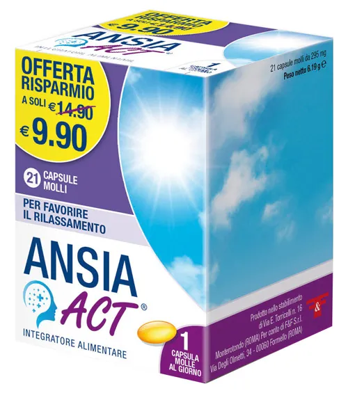 

Ansia Act 21 капсулы для улучшения настроения F&F