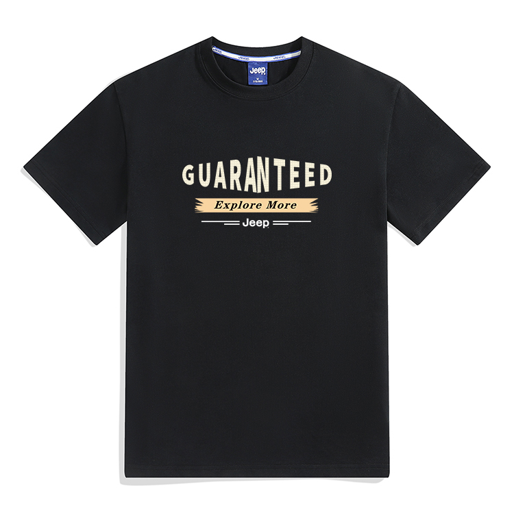 

Футболка Unisex Crew Neck Moderate Heavyweight Jeep, черный