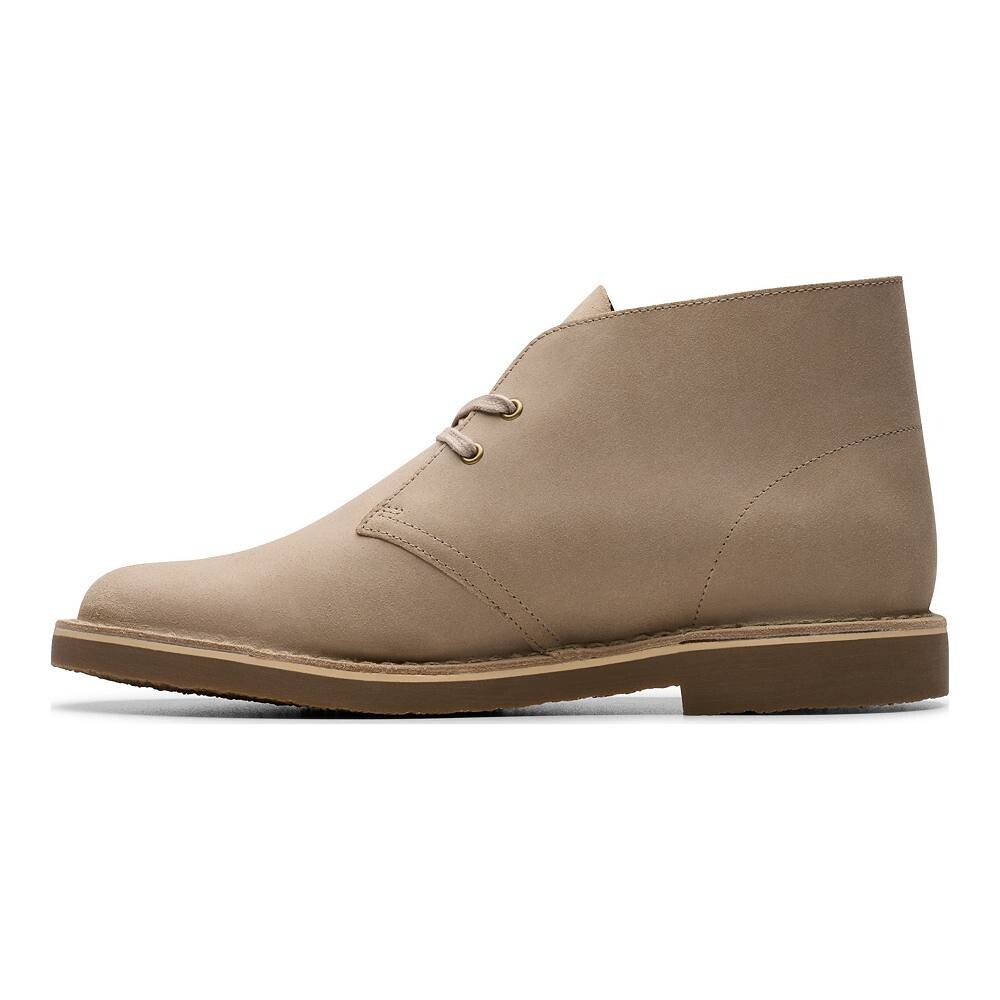 Мужские замшевые ботинки на шнуровке Clarks Shepton, цвет Beeswax — фото 3