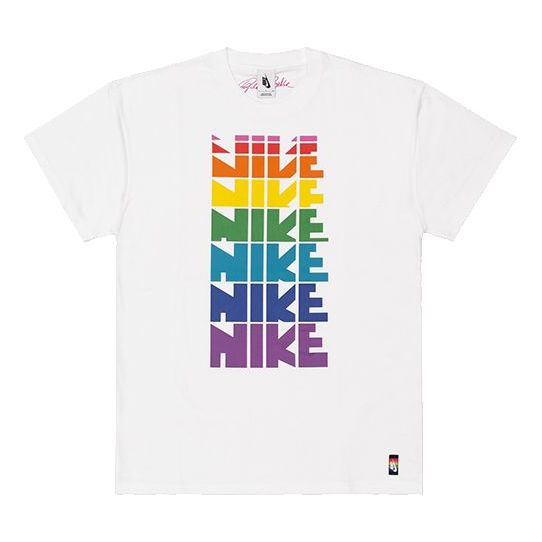 

Футболка men's nrg ss tee be true white t-shirt Nike, белый