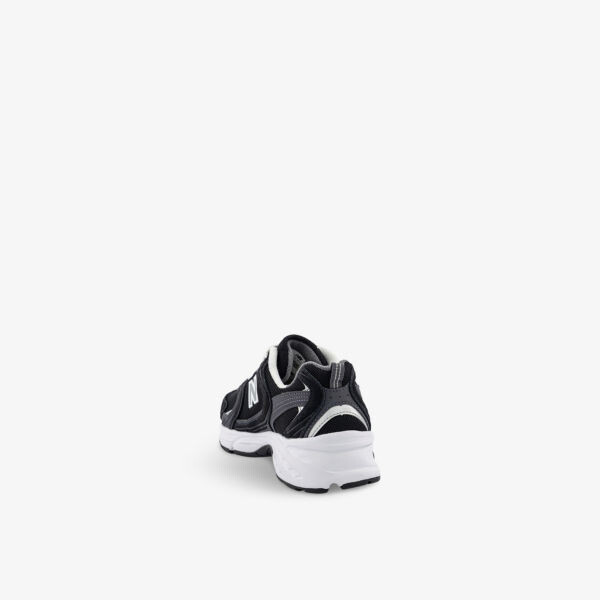 Низкие кроссовки Mr530 из кожи и сетки New Balance, черный — фото 3