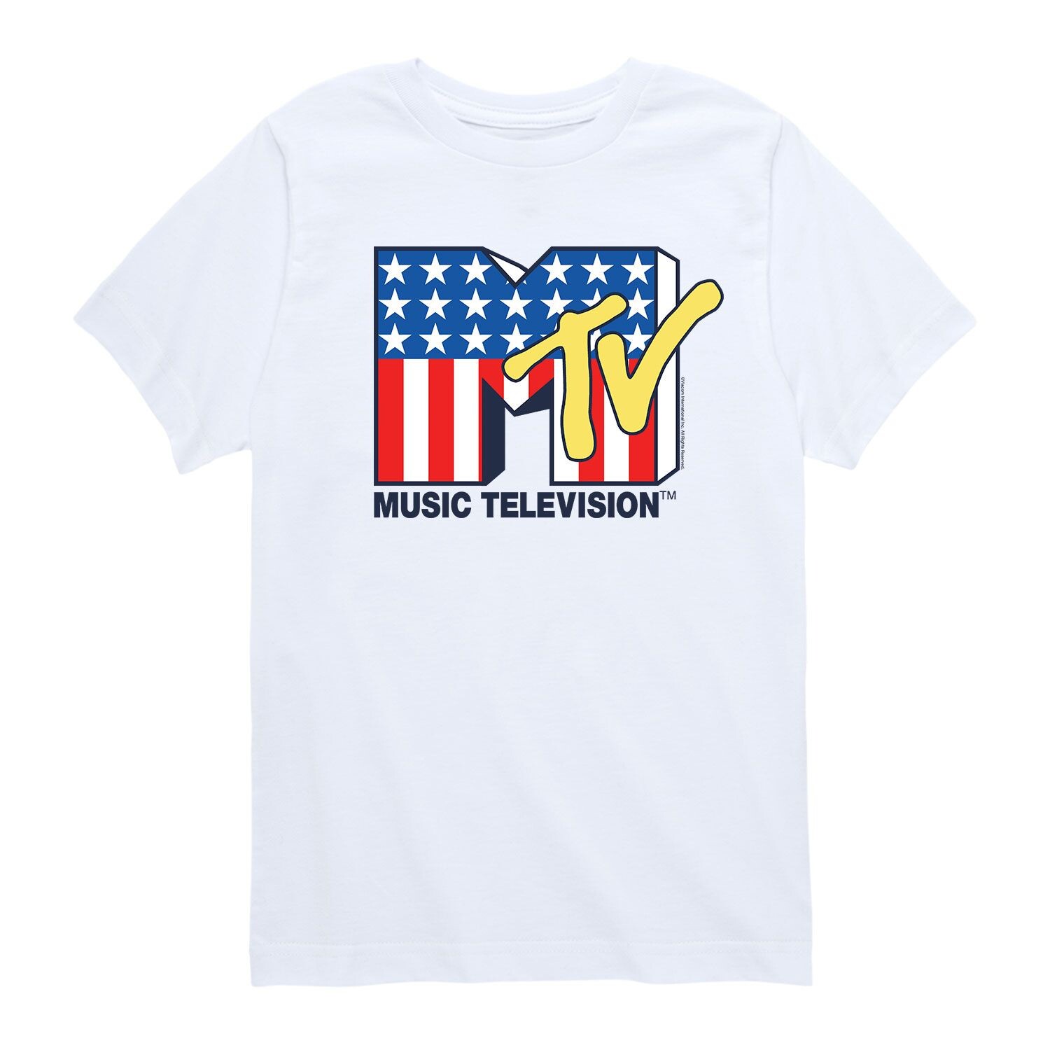 

Футболка MTV Americana для мальчиков 8–20 лет Licensed Character, белый