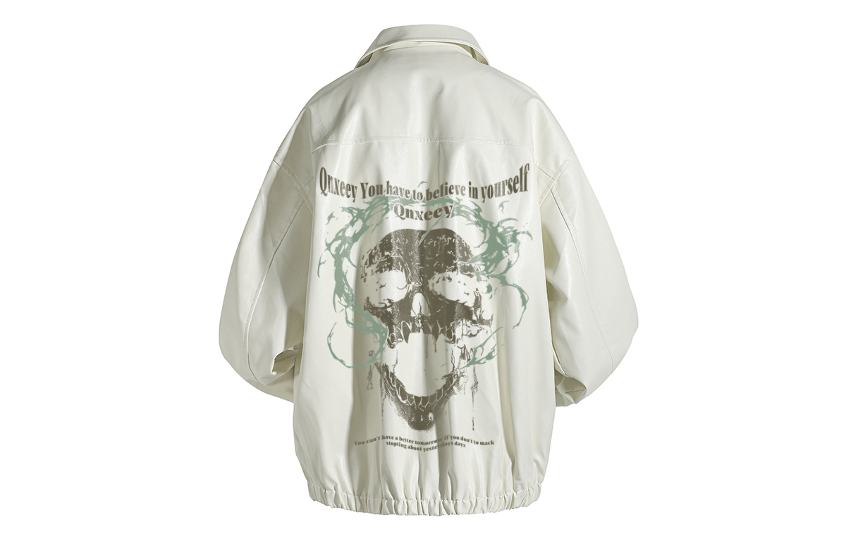 

Qnxeey Куртка Unisex, White