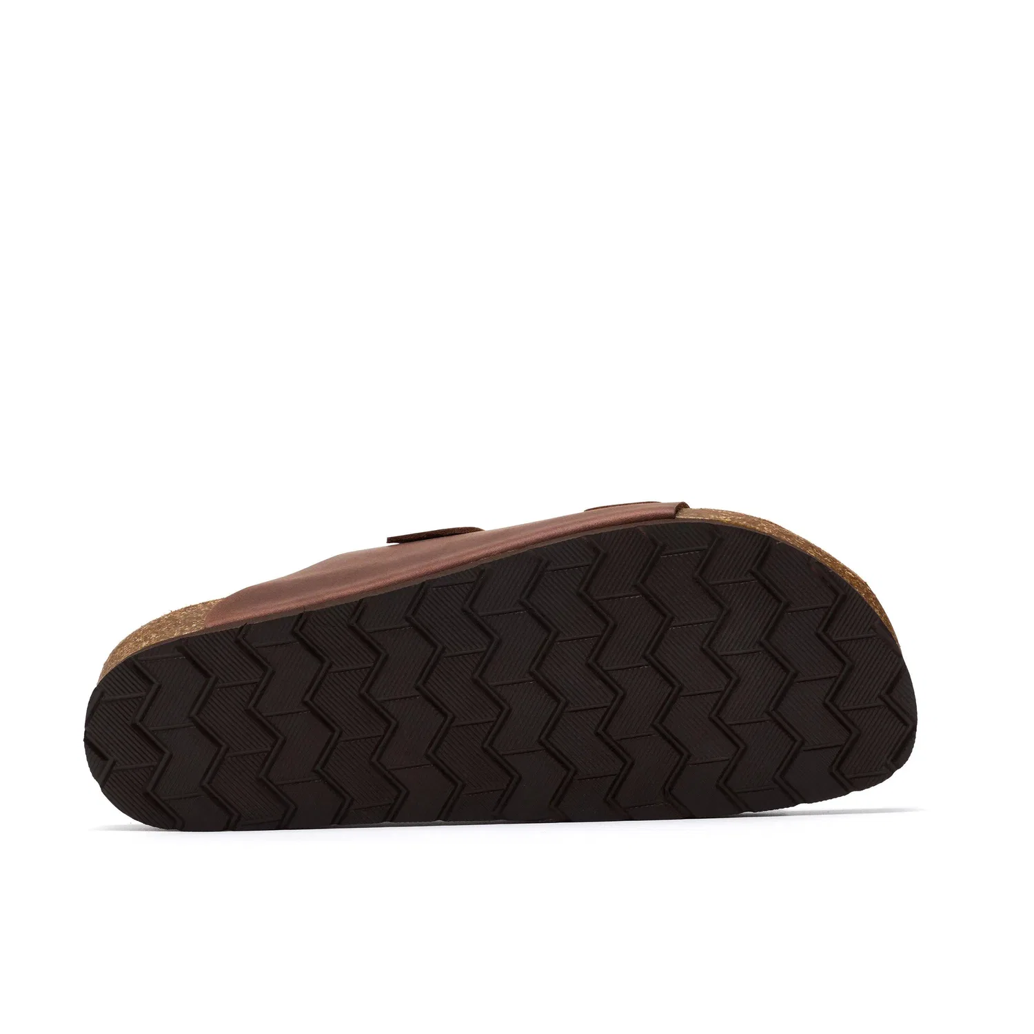Сандалии мужские с двумя ремнями Clarks, коричневый — фото 3