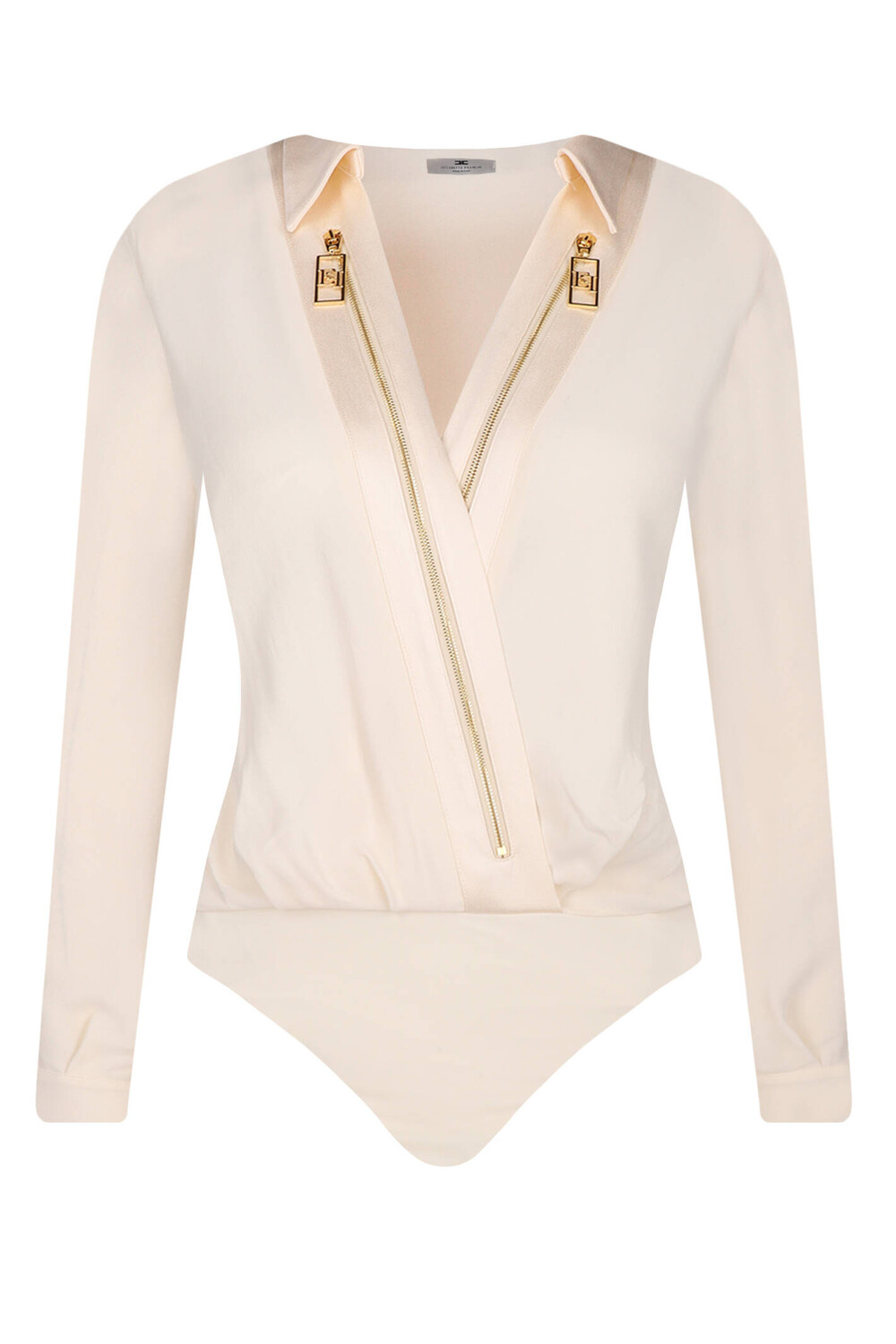 

Боди Elisabetta Franchi Regular Fit, экрю