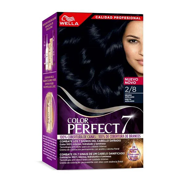 

Перманентное окрашивание Tinte Color Perfect Color Perfect 7, цвет negro azulado