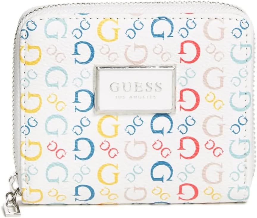 

Кошелек GUESS Factory Abree Saffiano на молнии