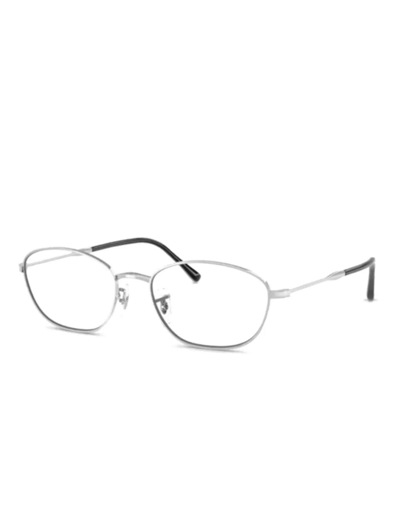 

Очки Ray-Ban в геометрической оправе, серебряный