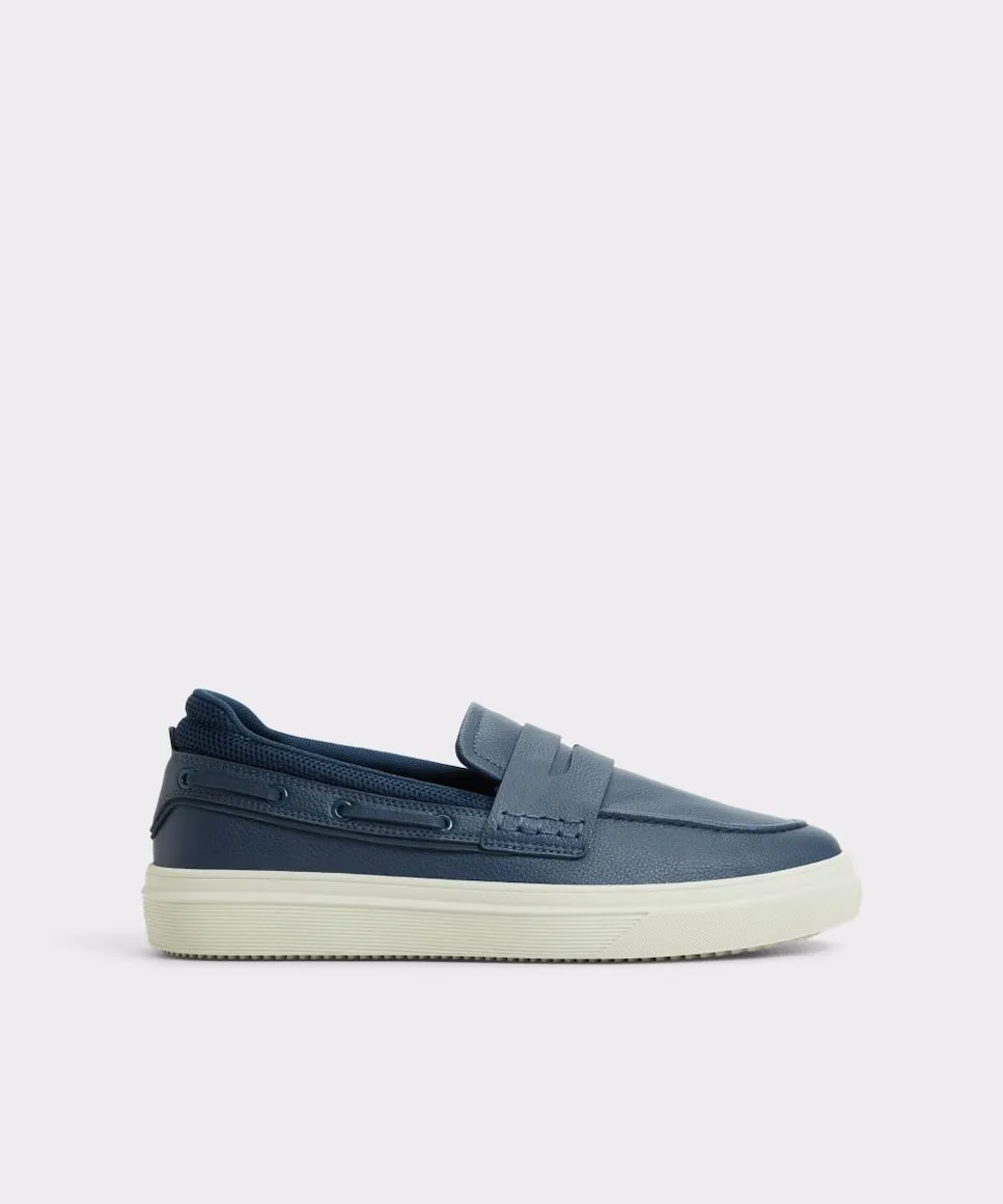 

Мужские мокасины с круглым носком Aldo, тёмно-синий