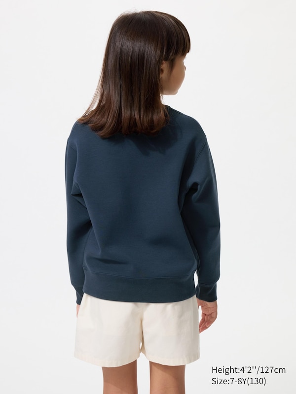 Свитшот Dry с графикой Uniqlo, 69 navy — фото 3