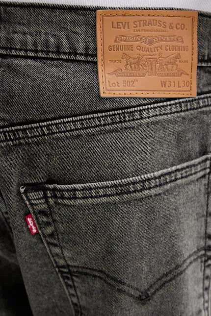 Джинсы модель 502 Levi's, черный — фото 4