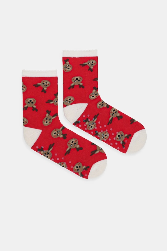 

Детские противоскользящие носки United Colors Of Benetton, красный