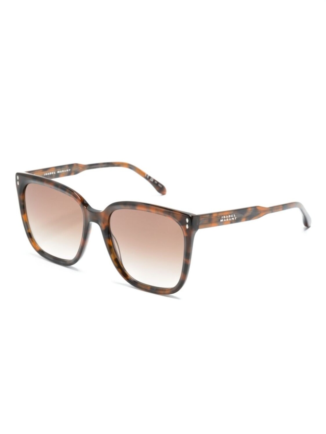 

Isabel Marant Eyewear солнцезащитные очки Thea в прямоугольной оправе, коричневый