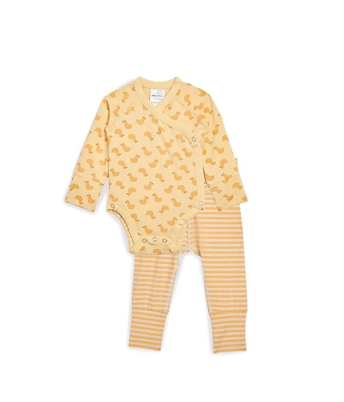 Комплект Wiggle Set мягкий Hanna Andersson, Ribbit Ribbit