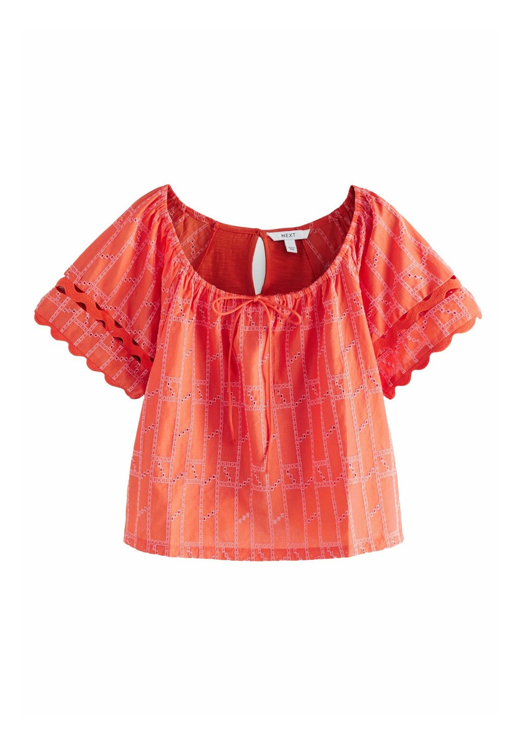 

Блуза BRODERIE RIC RAC Next, оранжевый