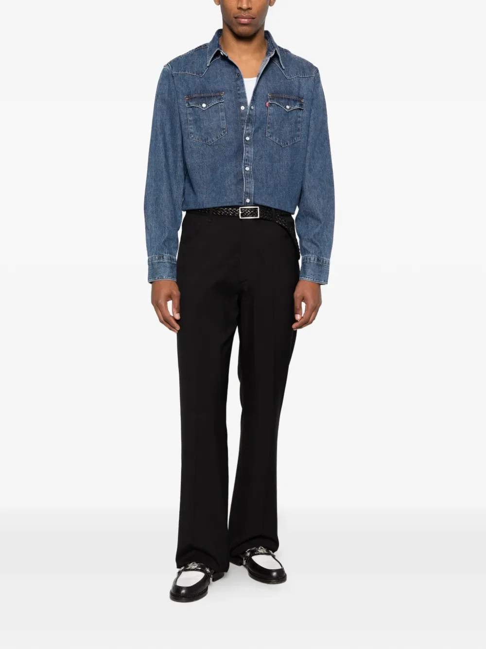 Рубашка в стиле вестерн Barstow Levi'S, синий — фото 2