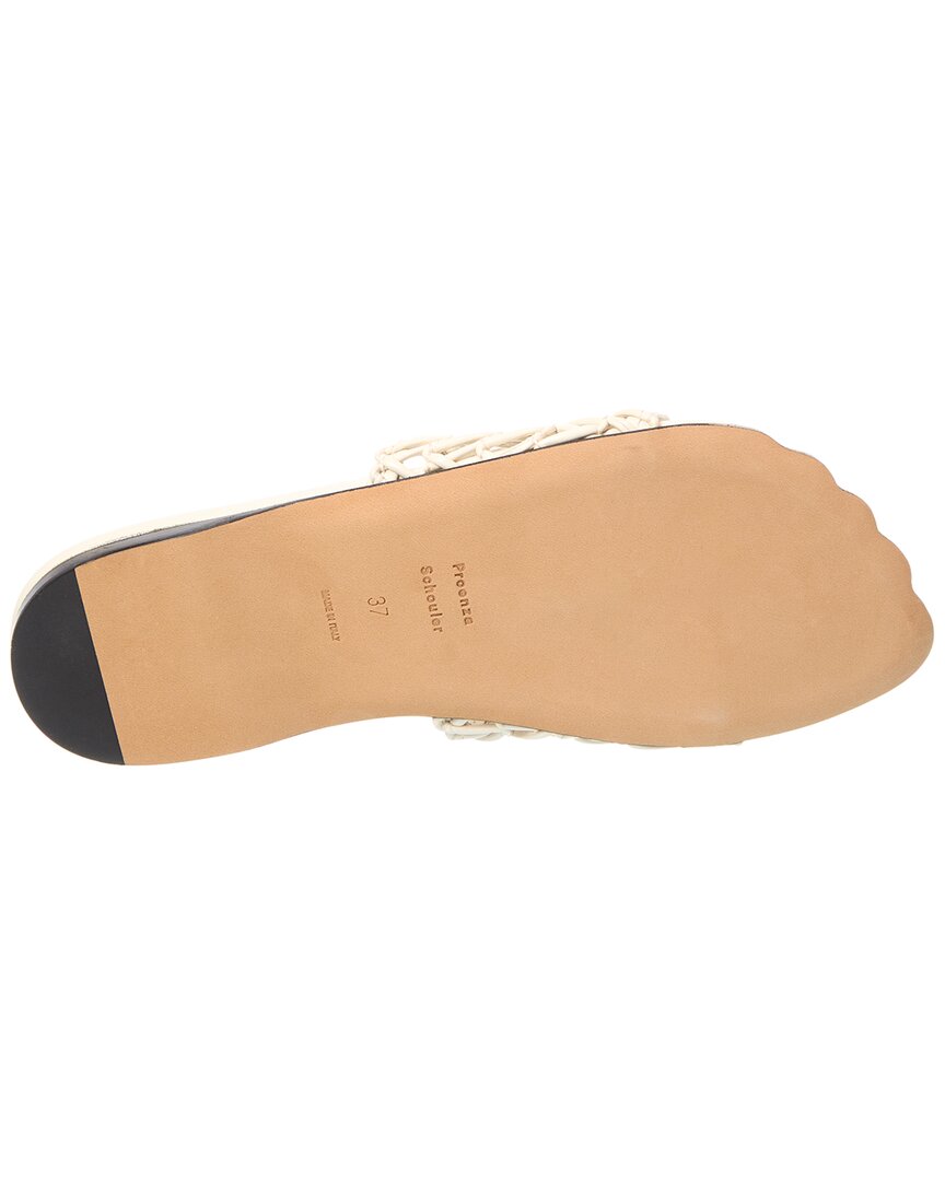 Proenza Schouler Leather Sandal, белый — фото 4