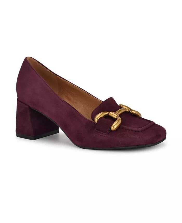 

Женские туфли Veepe без шнуровки на блочном каблуке Nine West, красный