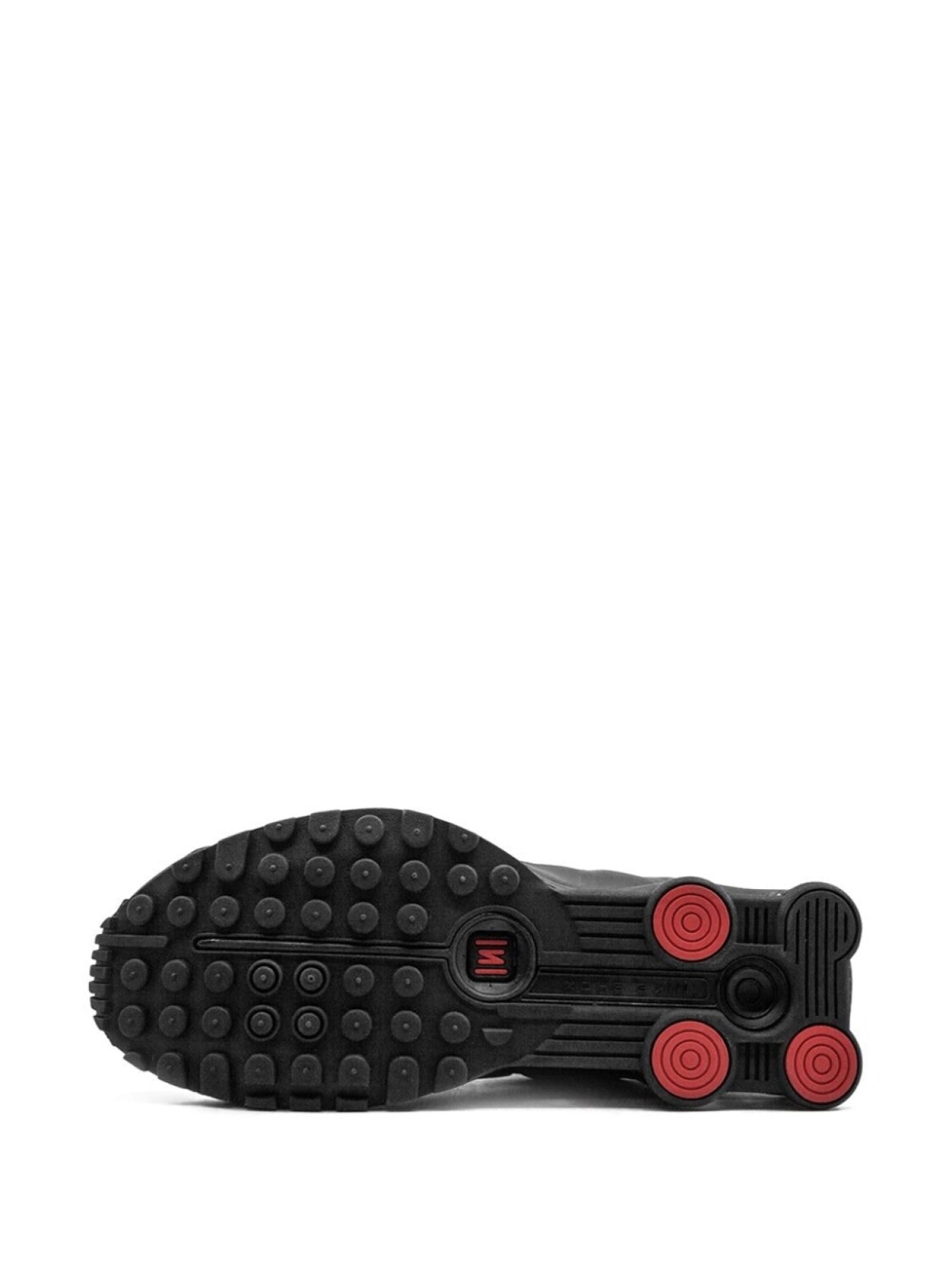 Кроссовки Shox R4 Nike, черный — фото 4