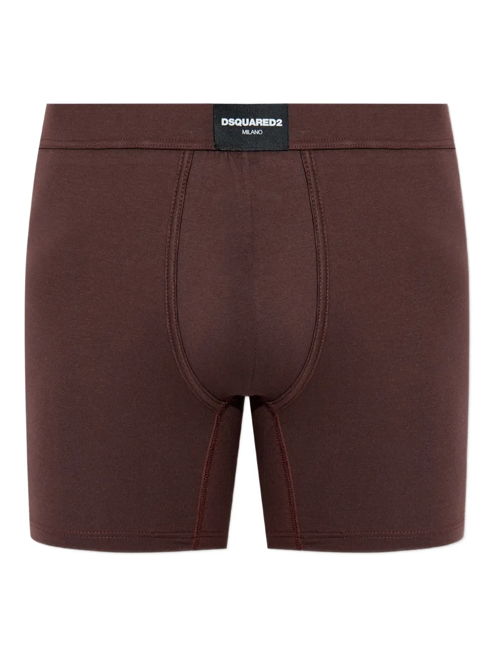 

Боксеры с нашивкой-логотипом Dsquared2, коричневый