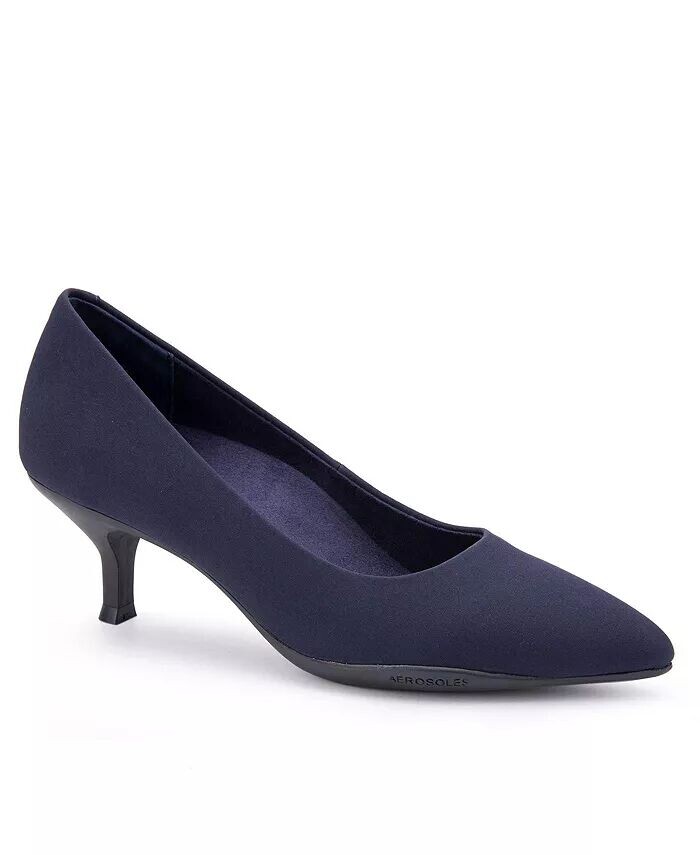 

Женские туфли Ludlow на каблуке-кошке с закрытым носком Aerosoles, синий